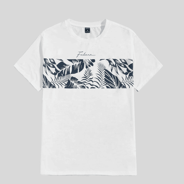 Men's Letter Graphic Tee