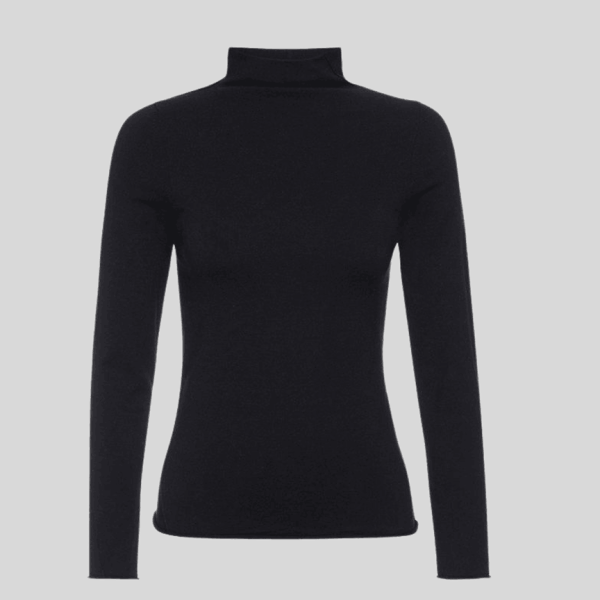 Chic Mock Neck Pullovers