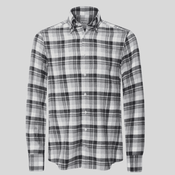 Flannel Long Sleeve Button-Downs