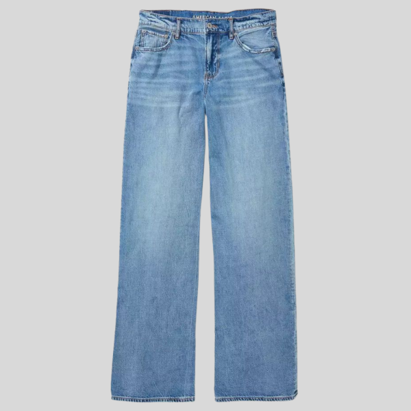 Straight-leg jeans