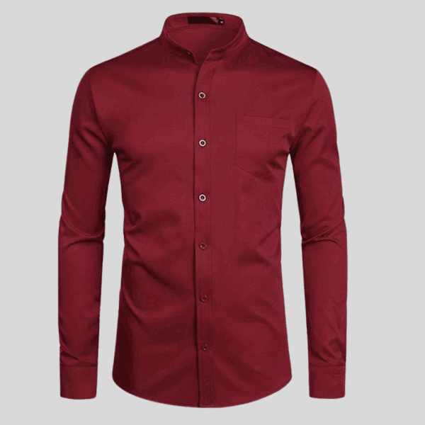 Slim Fit Long Sleeve Button-Downs