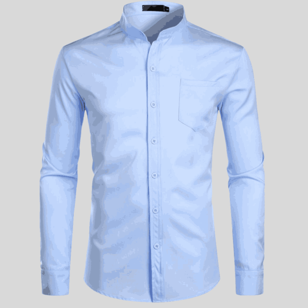 Slim Fit Long Sleeve Button-Downs